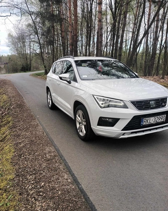 Seat Ateca cena 84900 przebieg: 161000, rok produkcji 2018 z Słomniki małe 121